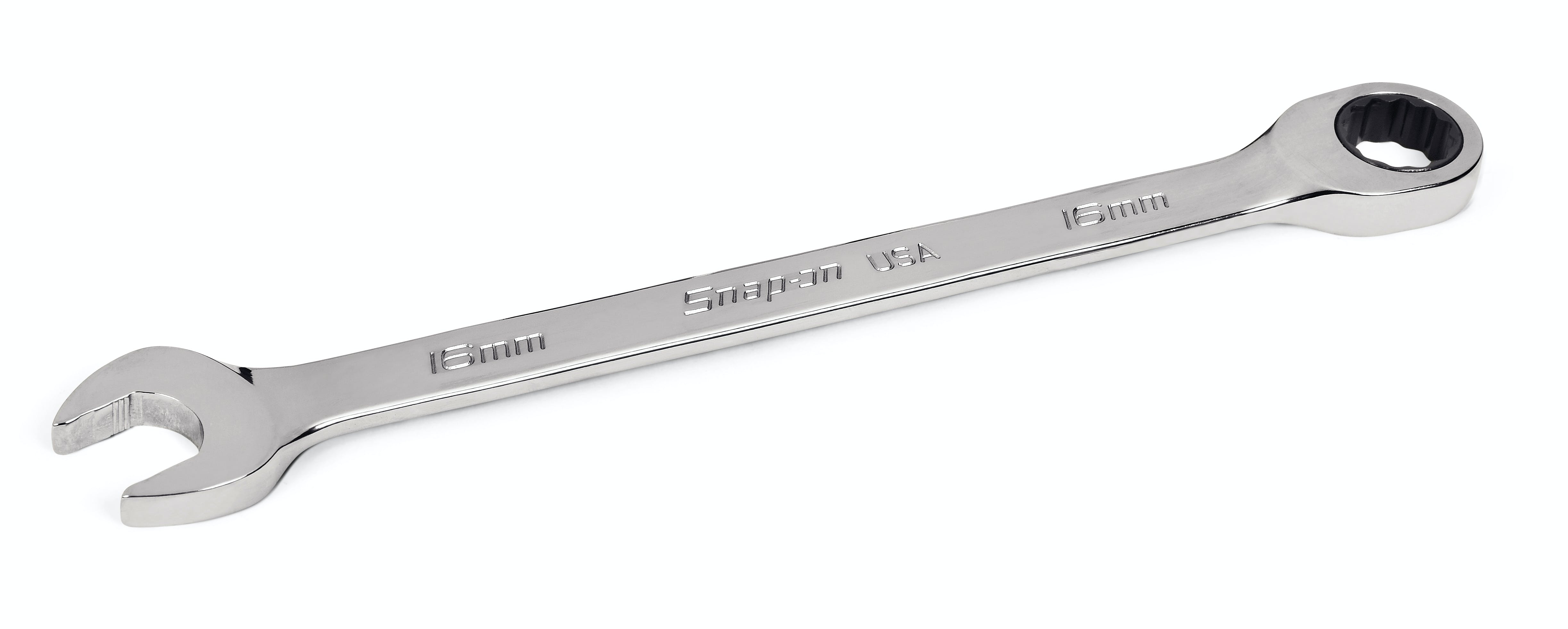 16 mm 12-Point Metric Flank Drive® Plus 0° Offset Non-Reversing  Ratcheting Combination Wrench | SOXRM16 16 mm 12-Point Metric Flank Drive® Plus 0° Offset Non-Reversing  Ratcheting Combination Wrench | SOXRM16